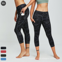 2020 Cantura alta coloração sólida leggings ginástica desgaste de fitness sport fitness yoga com logotipo personalizado